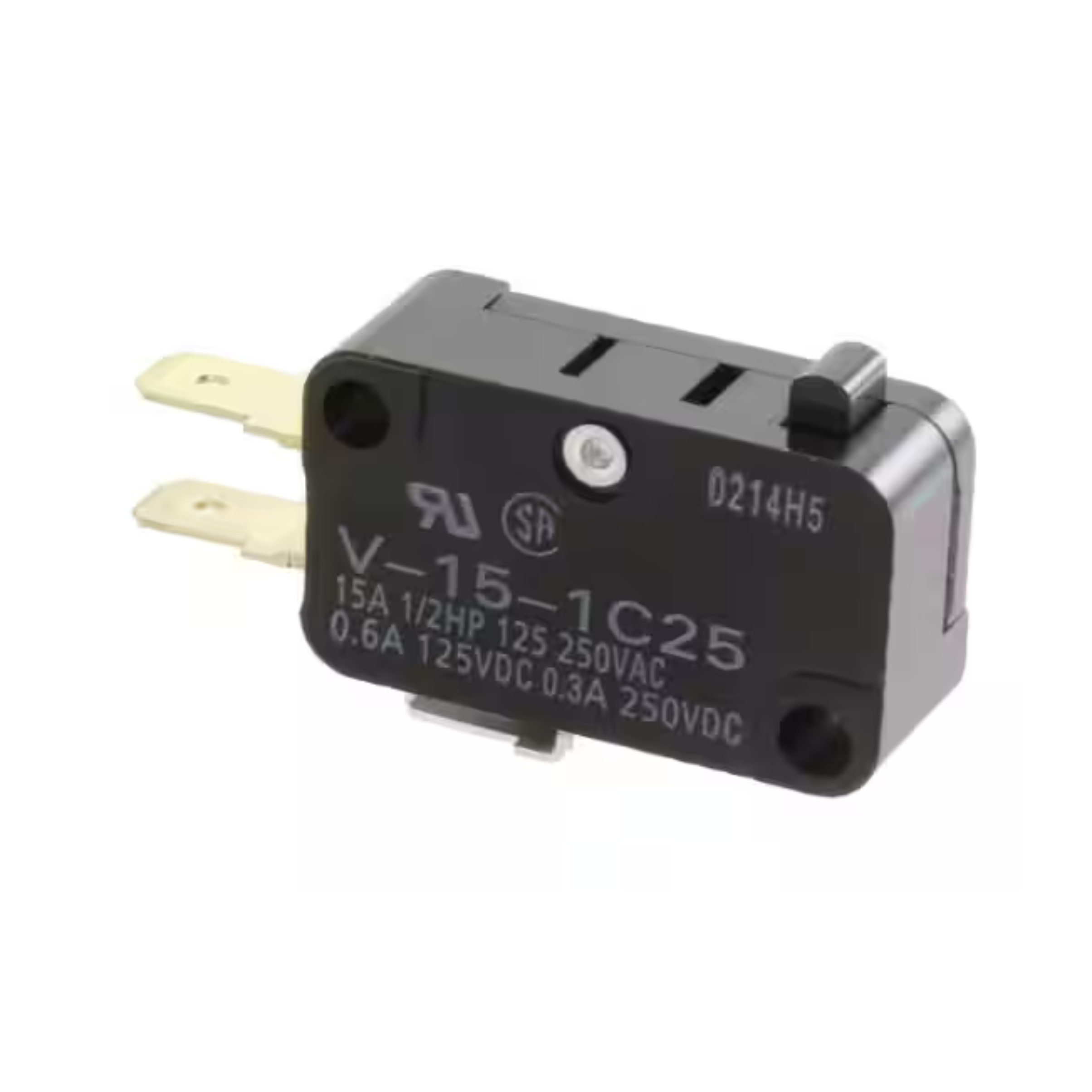 V-154-1C25 Micro Switch Button 2 Pins