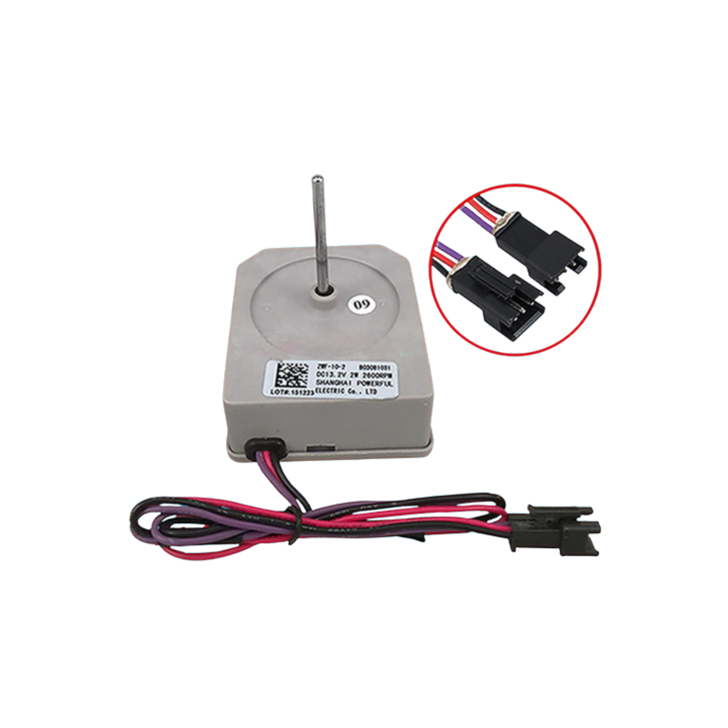 K1468519 Hisense Fridge Fan Motor - ZWF-10-2, B03081031