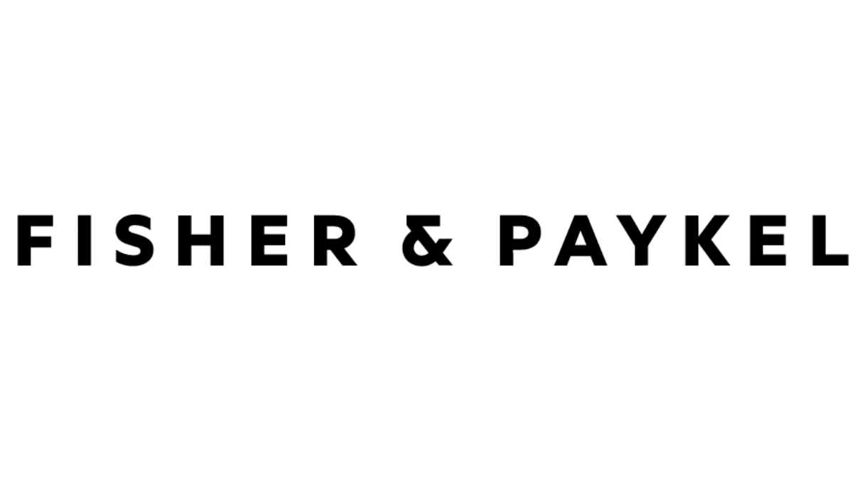 Fisher & Paykel logo on a white background